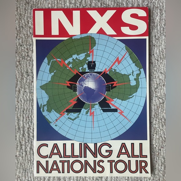 INXS - Calling All Nations Tour - 1986 - Picture 1 of 11